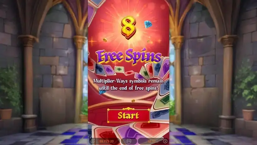 Poker Kingdom Win slot screenshot 4