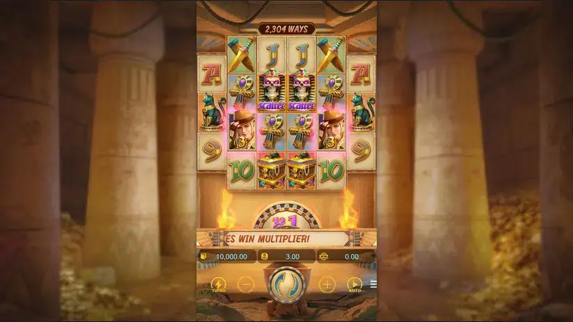 Raider Jane’s Crypt of Fortune slot screenshot 1