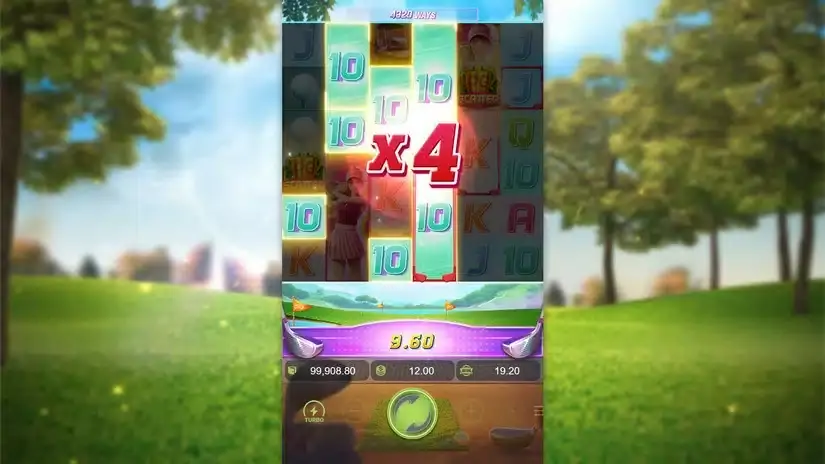 Super Golf Drive slot screenshot 4