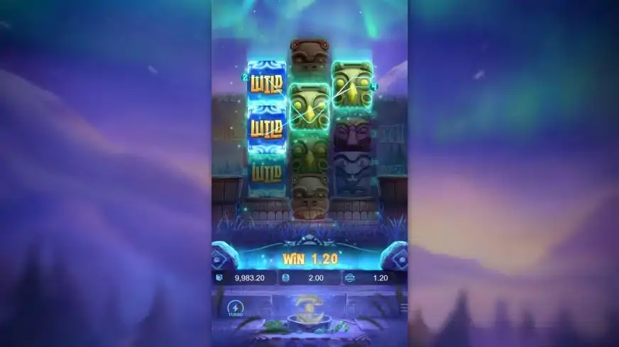 Totem Wonders slot screenshot 2
