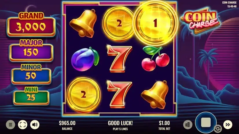Coin Charge slot screenshot 2
