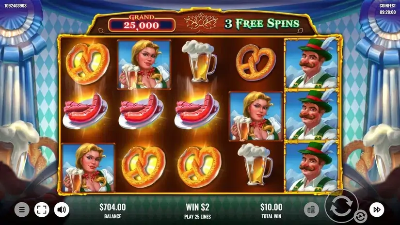 Coinfest slot screenshot 5