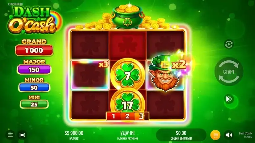 Dash O’Cash slot screenshot 5