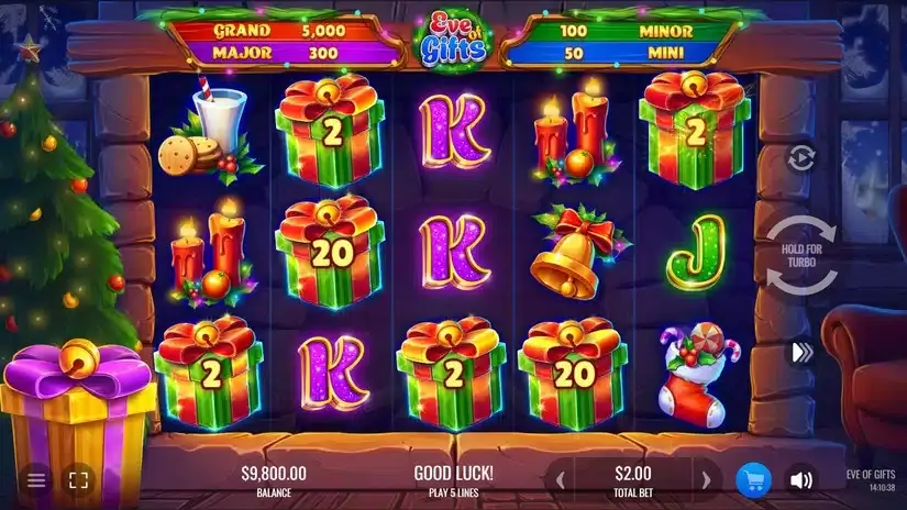 Eve of Gifts slot screenshot 2