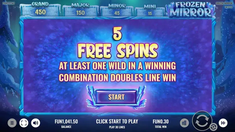 Frozen Mirror slot screenshot 6