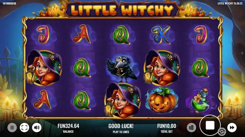 Little Witchy slot screenshot 5