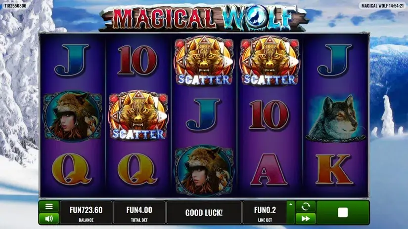 Magical Wolf slot screenshot 4