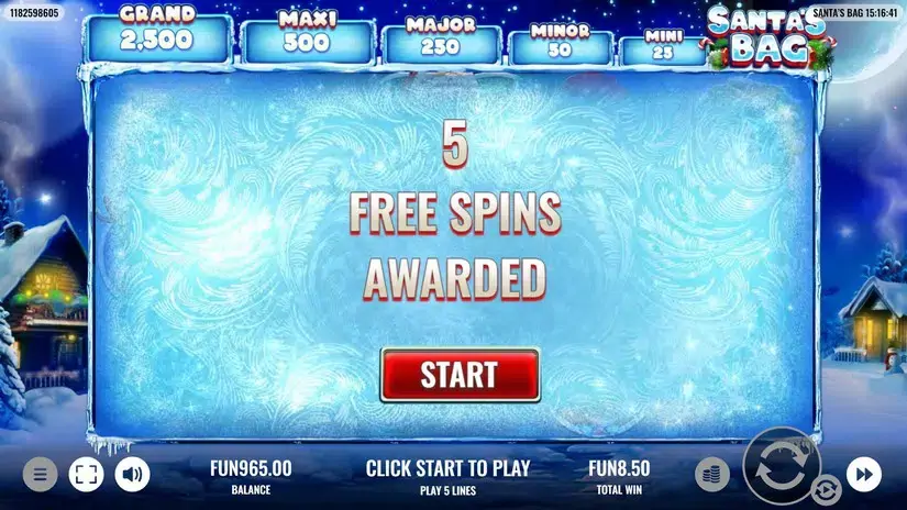 Santa’s Bag slot screenshot 5