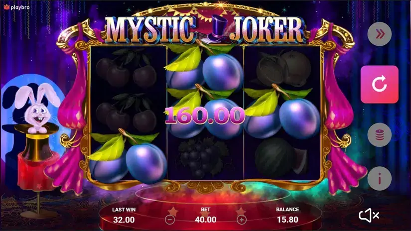 Mystic Joker slot screenshot 
