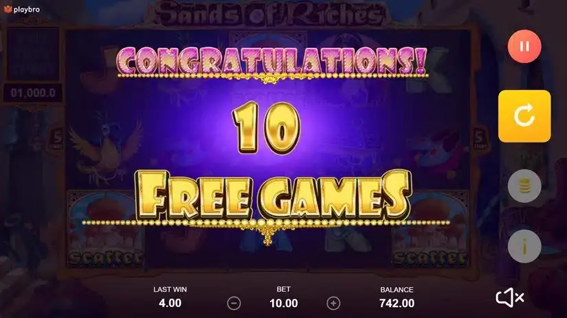 Sands of Riches slot screenshot 5