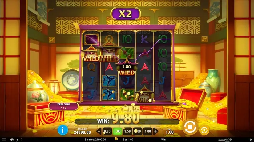 3 Blades & Blessings slot screenshot 4
