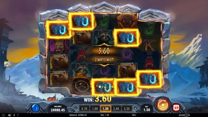 Beasts of Fire Maximum slot screenshot 3