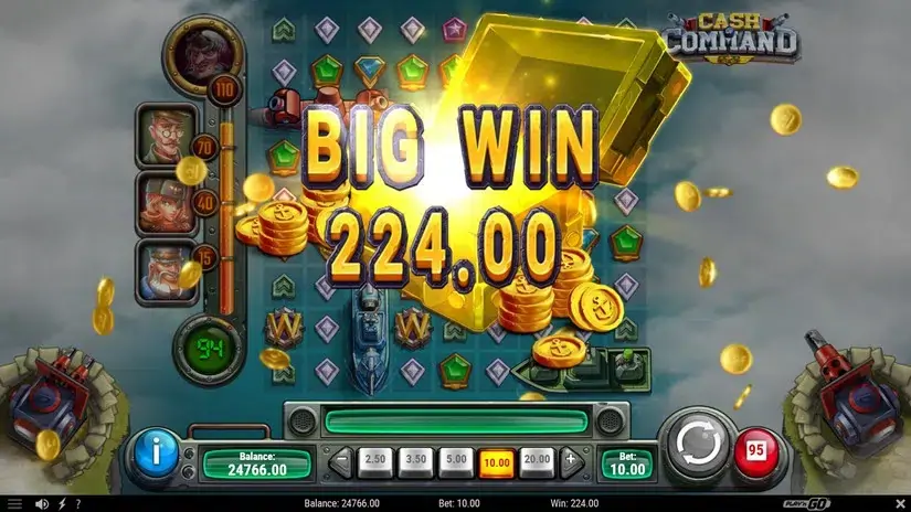Cash of Command slot screenshot 