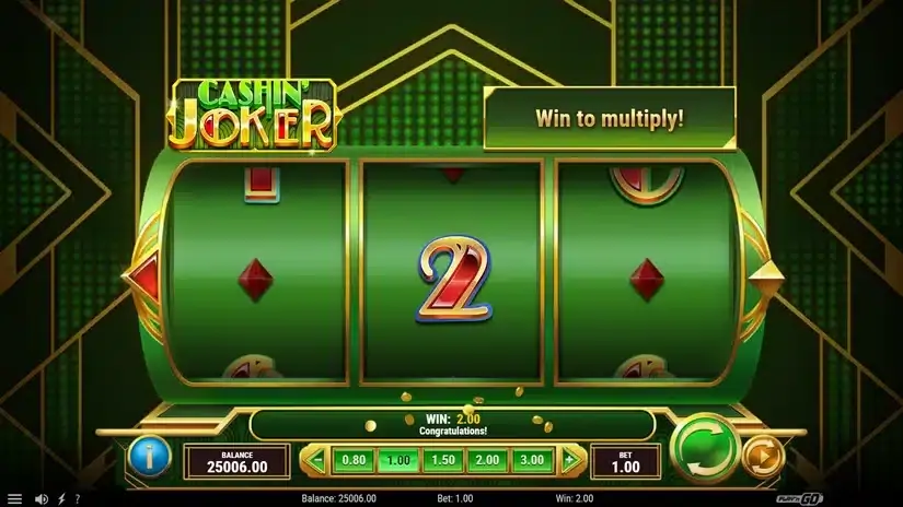 Cashin’ Joker slot screenshot 