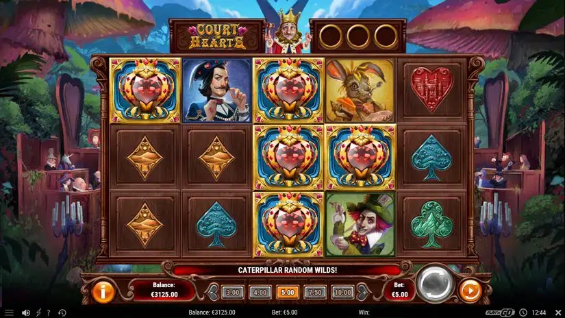 Court of Hearts slot screenshot 9