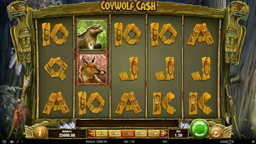 Coywolf Cash slot screenshot 1