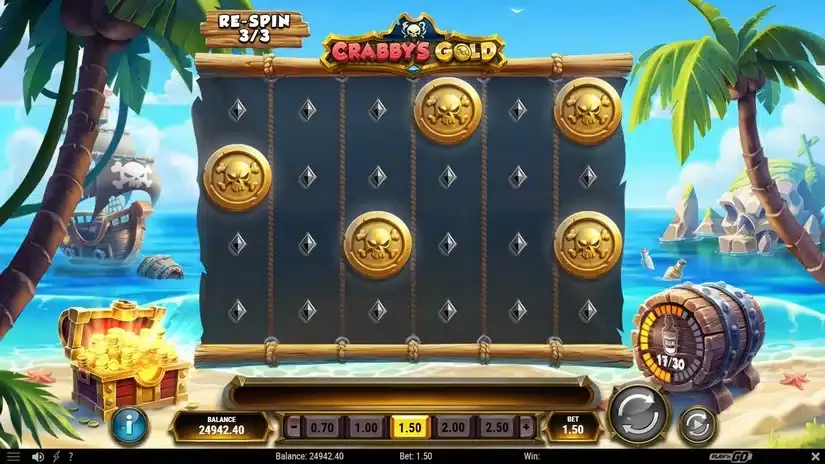Crabby’s Gold slot screenshot 5