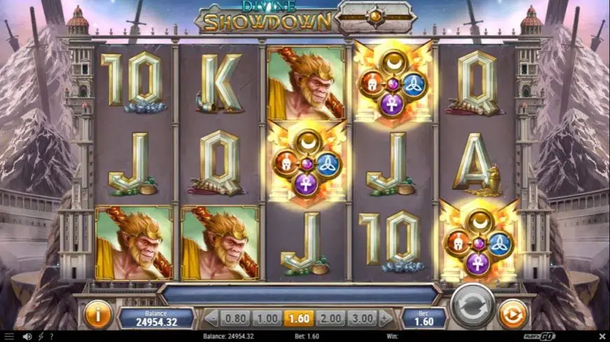 Divine Showdown slot screenshot 3