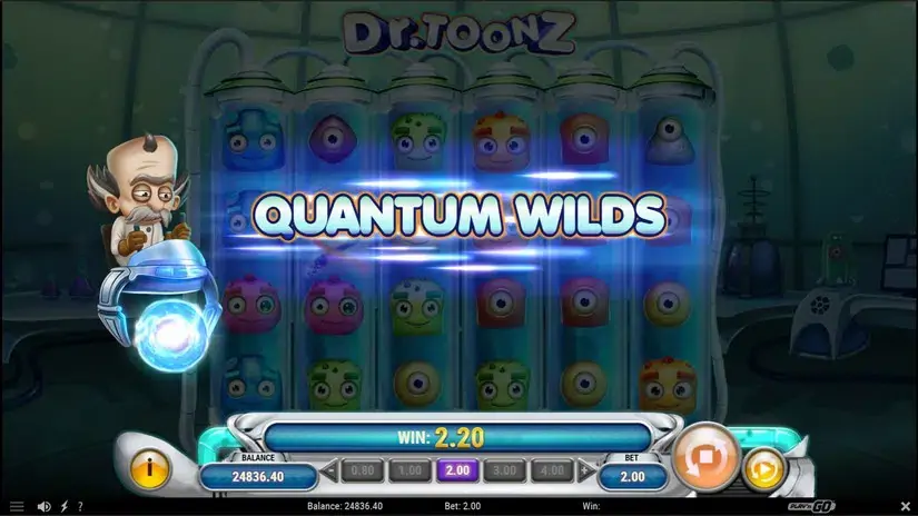 Dr Toonz slot screenshot 3