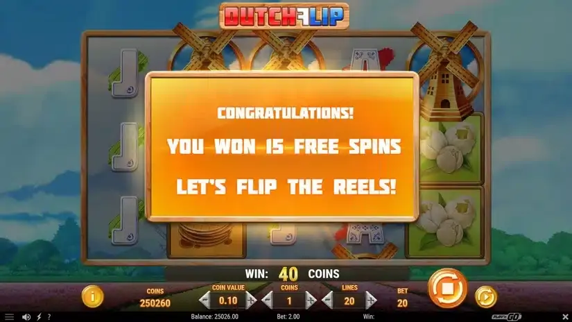 Dutch Flip slot screenshot 6