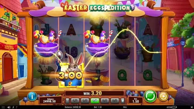 Easter Eggspedition slot screenshot 3