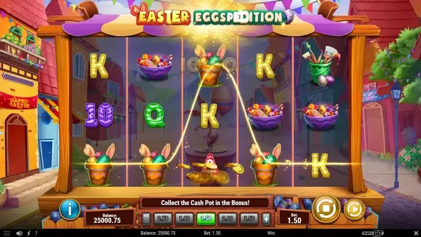 Easter Eggspedition slot screenshot 2