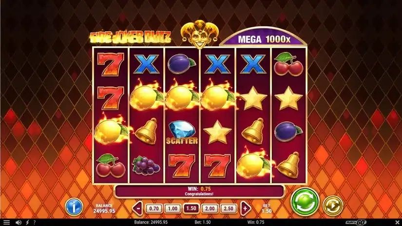 Fire Joker Blitz slot screenshot 2