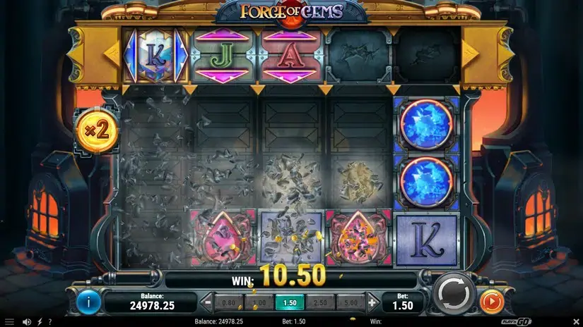 Forge of Gems slot screenshot 5