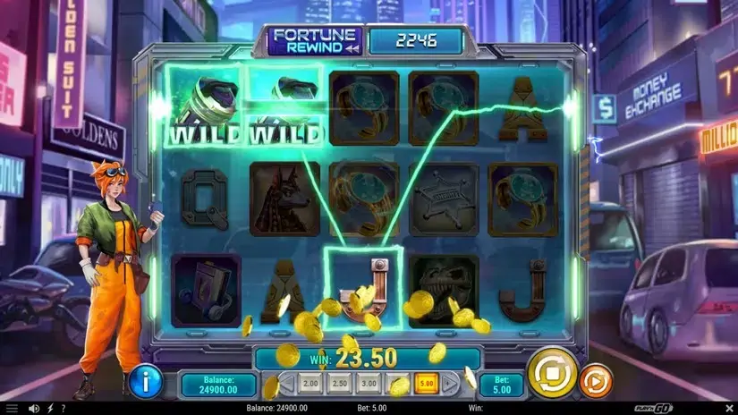 Fortune Rewind slot screenshot 3