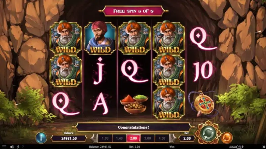 Fortunes of Alibaba slot screenshot 6