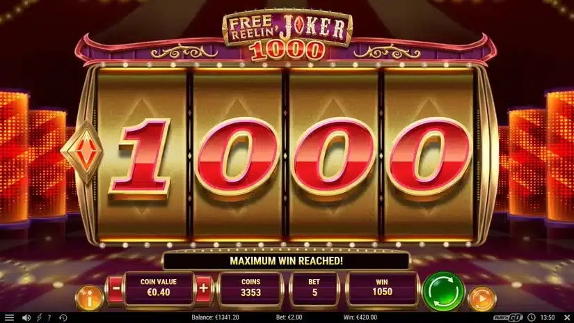 Free Reelin Joker 1000 slot screenshot 3
