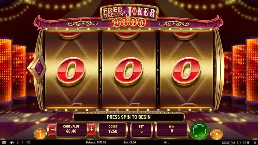 Free Reelin Joker 1000 slot screenshot 