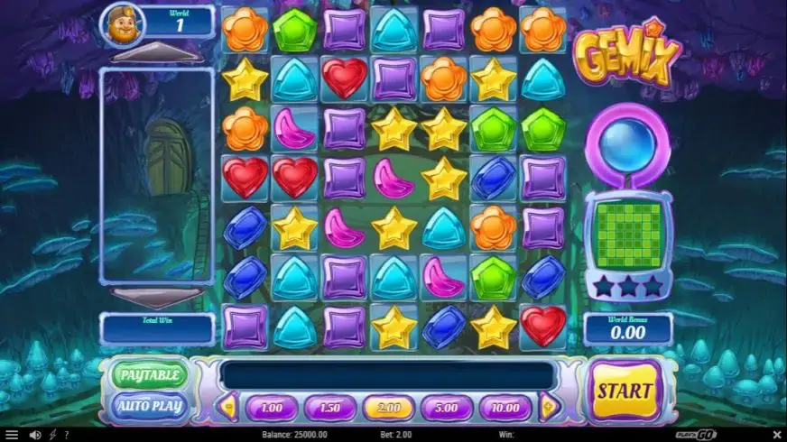 Gemix slot screenshot 1