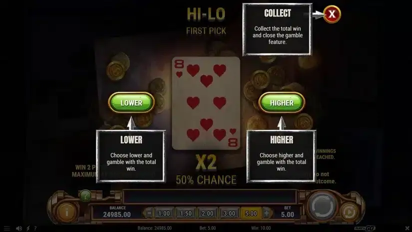 Gerard’s Gambit slot screenshot 3