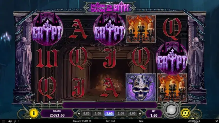House of Doom 2: The Crypt slot screenshot 4