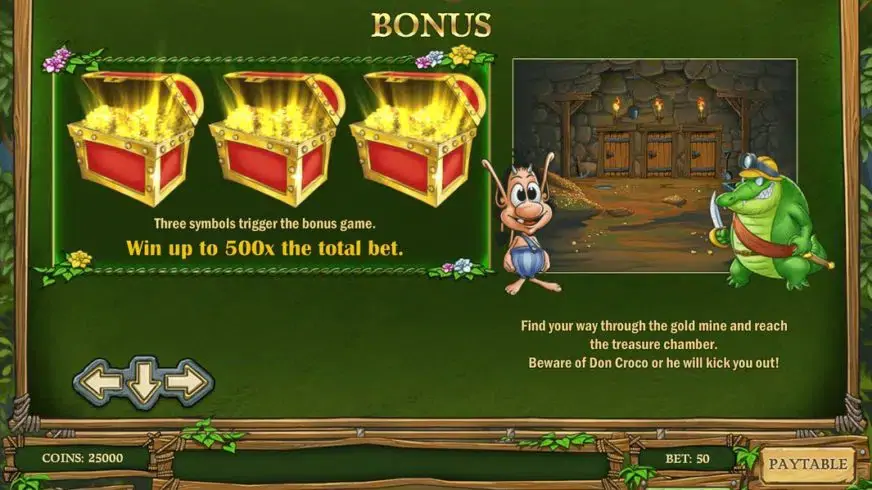 Hugo slot screenshot 2