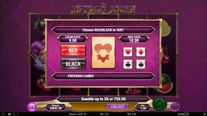 Inferno Joker slot screenshot 3
