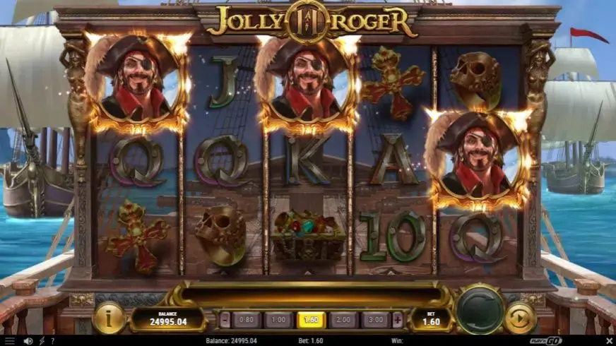 Jolly Roger 2 slot screenshot 2