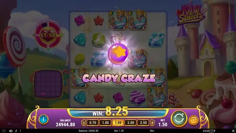 King of Sweets slot screenshot 3