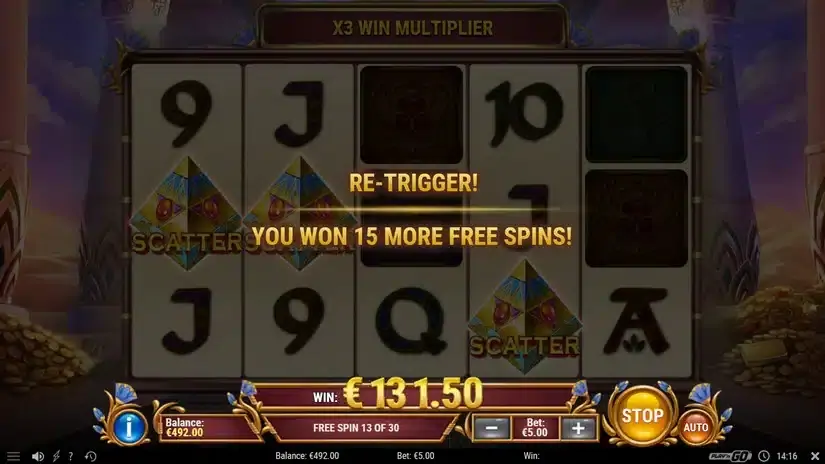 King’s Mask slot screenshot 2