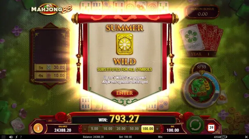 Mahjong 88 slot screenshot 3