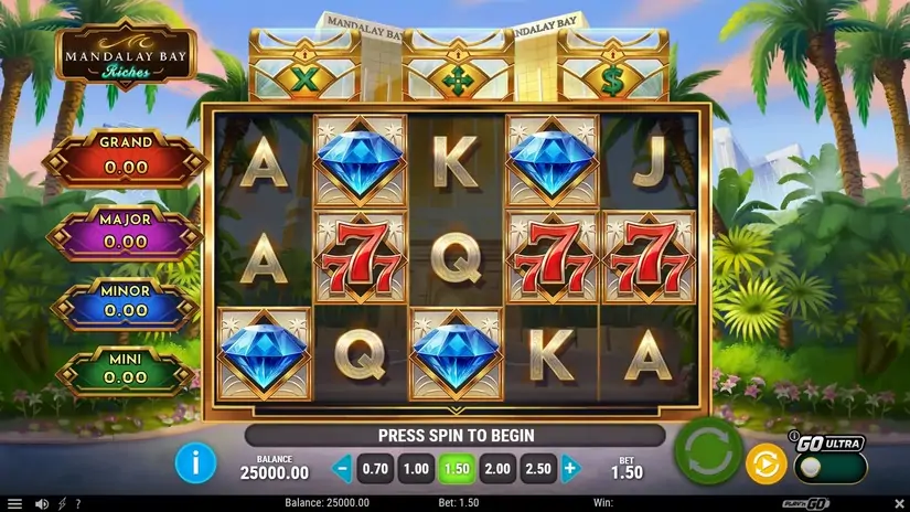 Mandalay Bay Riches slot screenshot 1