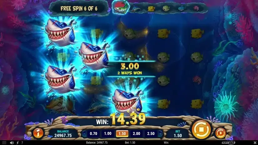 Mega Don Feeding Frenzy slot screenshot 