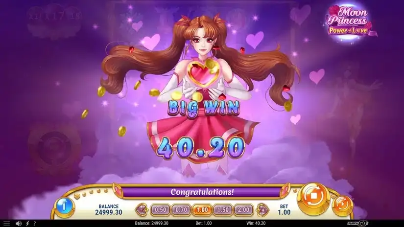 Moon Princess Power of Love slot screenshot 