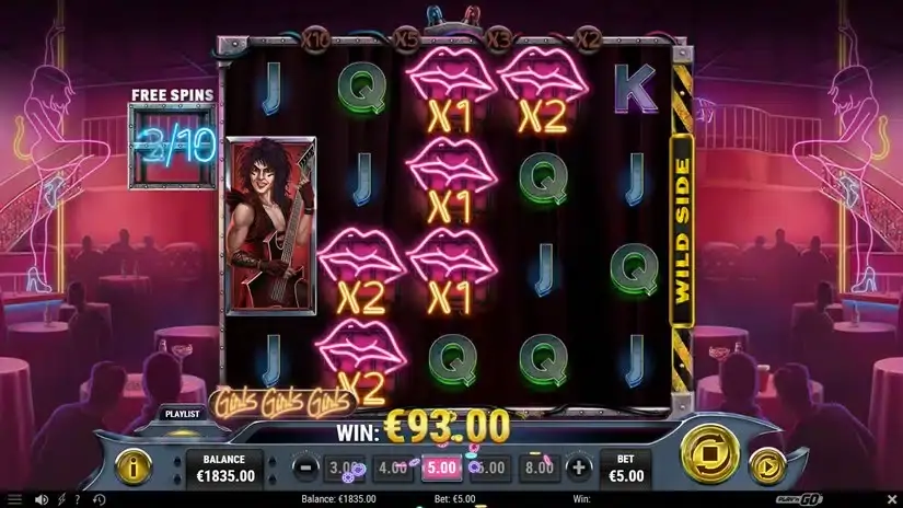 Mötley Crüe slot screenshot 6