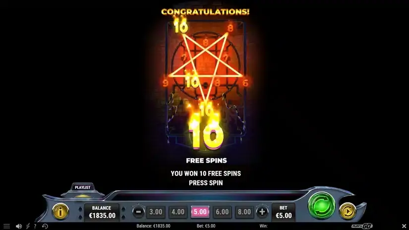 Mötley Crüe slot screenshot 5