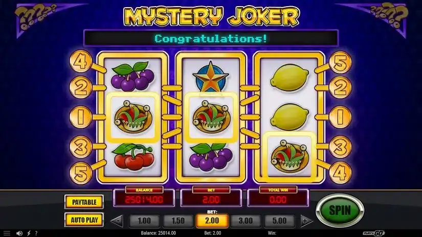 Mystery Joker slot screenshot 3