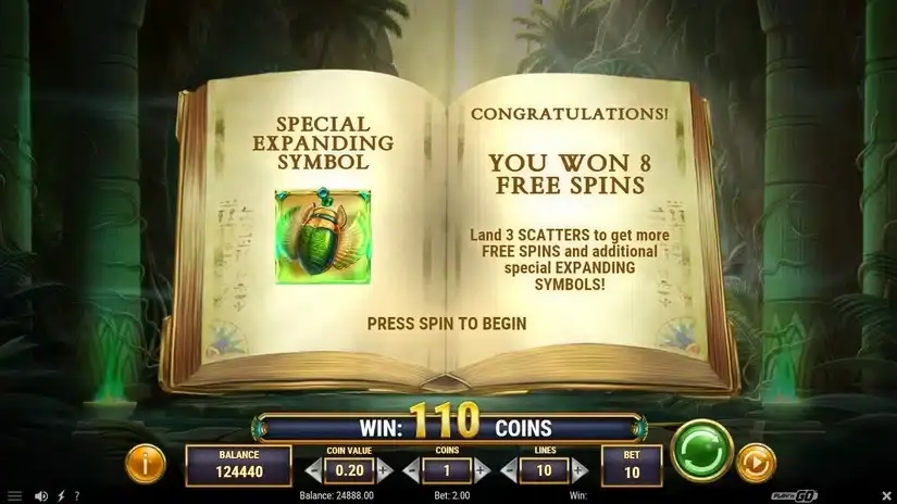 Oasis of Dead slot screenshot 2