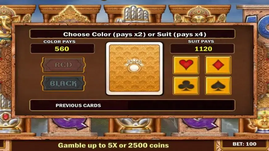 Pearls Of India slot screenshot 4