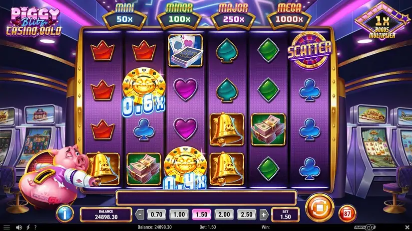 Piggy Blitz Casino Gold slot screenshot 4